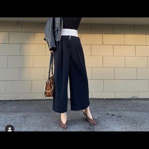 Super edgy and street wide leg Tibi pants